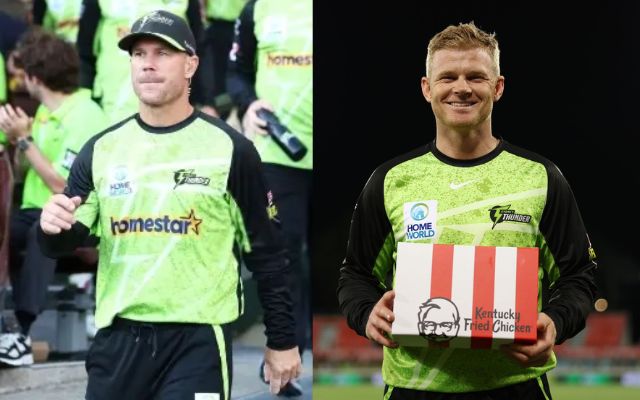 Sam Billings and David Warner (Image Credit- Twitter X)