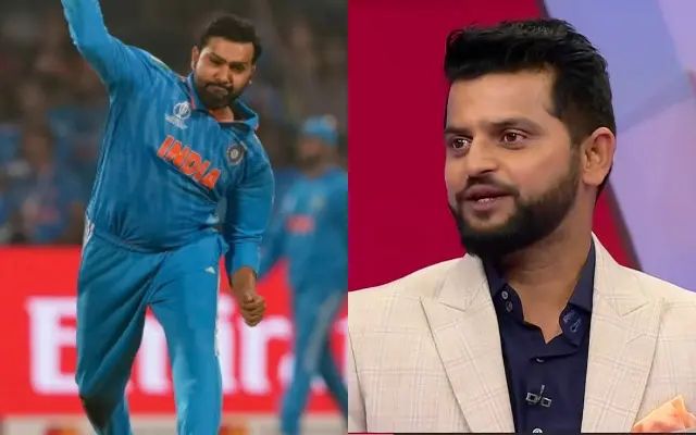 Rohit Sharma and Suresh Raina (Image Credit- Twitter X)