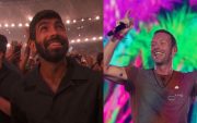 Jasprit Bumrah in Coldplay Concert (Source X)