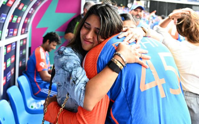 Rohit Sharma & Ritika Sajdeh (Photo Source: X)