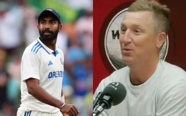 Jasprit Bumrah & Brad Haddin (Photo Source: X)