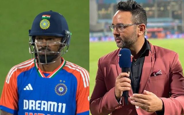 Hardik Pandya & Parthiv Patel (Photo Source: X)