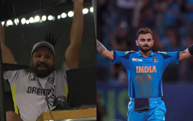 Rohit Sharma And Virat Kohli (Pic Source-X)