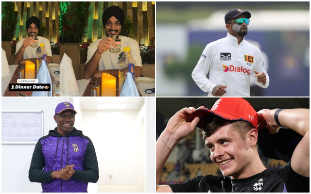 Arshdeep Singh, Dimuth Karunaratne, Dwayne Bravo, Jamie Smith (Photo Source: X)