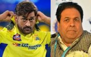 MS Dhoni and Rajeev Shukla (Image Credit- Twitter X)
