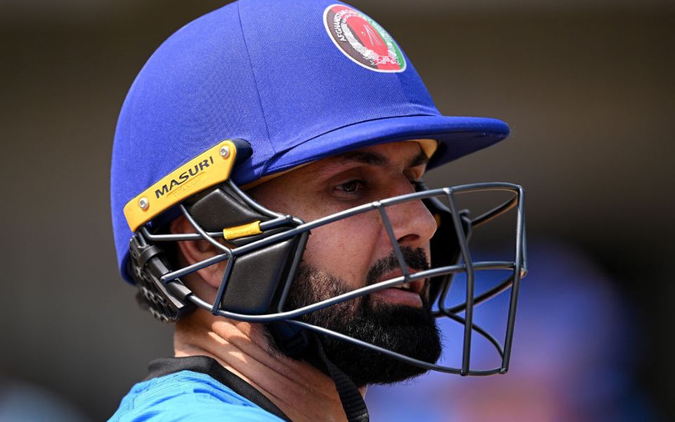 Mohammad Nabi of Afghanistan