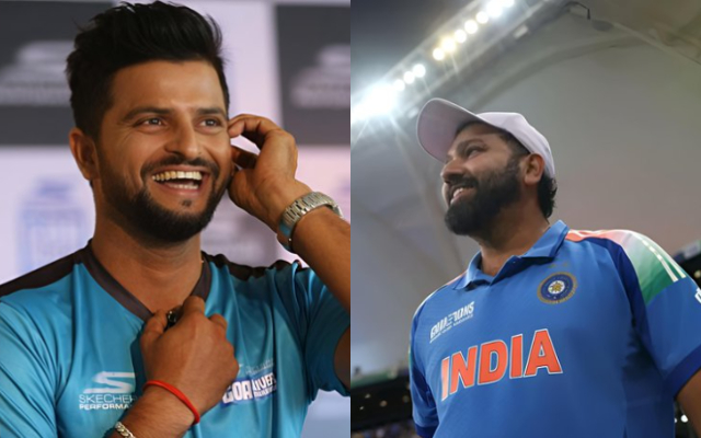 Suresh Raina And Rohit Sharma (Pic Source-X)