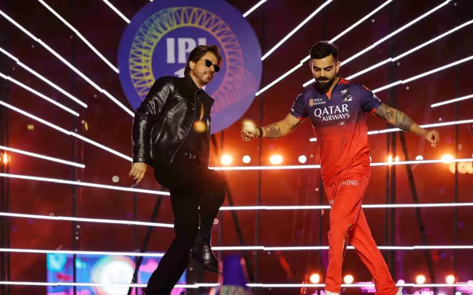 Virat Kohli and Sharukh Khan