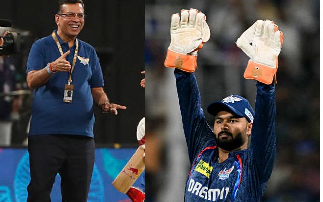Rishabh Pant and Sanjiv Goenka (Pic Source-X)