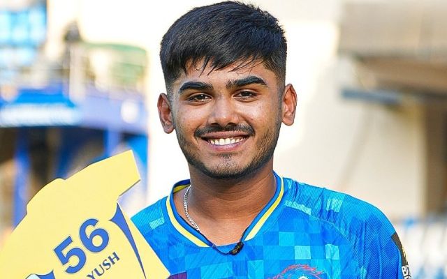 MI vs CSK मैच में आयुष महात्रे को मिला डेब्यू करने का मौका | CricTracker  Hindi