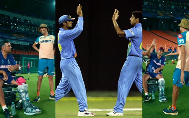 Rahul Dravid And Ashish Nehra (Image Credit-Instagram)