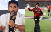 Yuvraj Singh & Abhishek Sharma (Photo Source: Getty Images/BCCI)