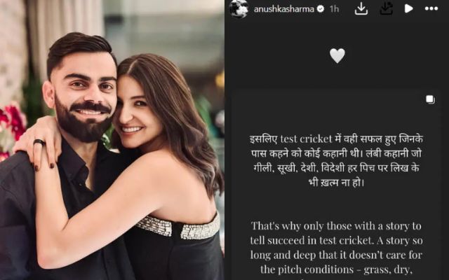 Virat Kohli & Anushka Sharma (Photo Source: Insta)