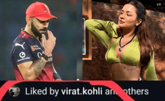 Virat Kohli and Avneet Kaur (Image Credit- Twitter X)