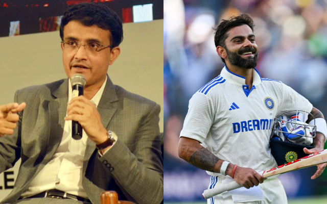 Saurav Ganguly and Virat Kohli (Image Credit- Twitter/X)