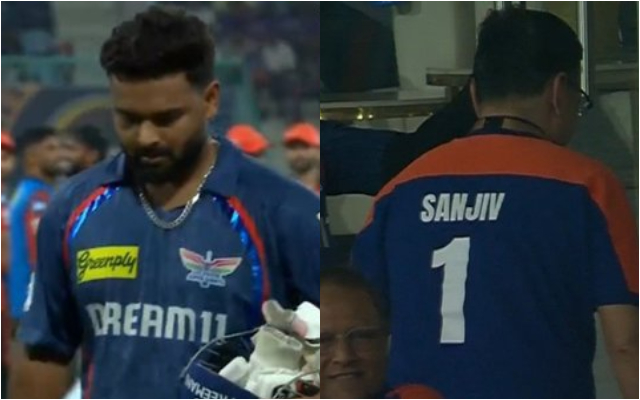Rishabh Pant & Sanjeev Goenka (Photo Source: X)