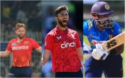 Jonny Bairstow, Richard Gleeson & Charith Asalanka (Photo Source: X)