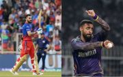 Virat Kohli and Varun Chakravarthy (Image Credit- Twitter X)
