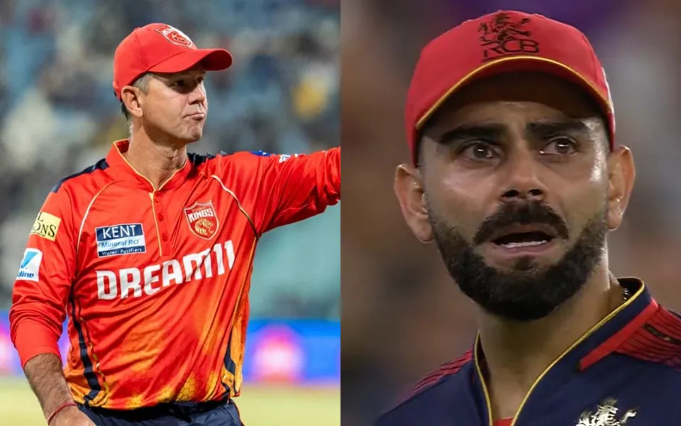 Ricky Ponting and Virat Kohli