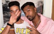AP Dhillon with Hardik Pandya