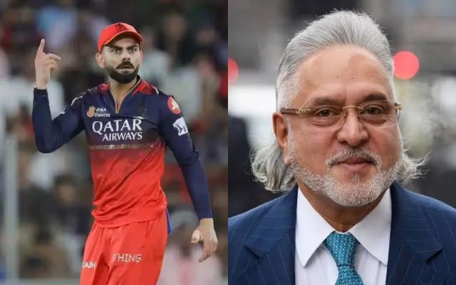 Virat Kohli and Vijay Mallya (Image Credit- Twitter X)