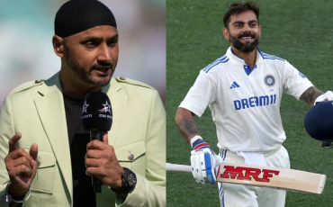 Harbhajan Singh and Virat Kohli