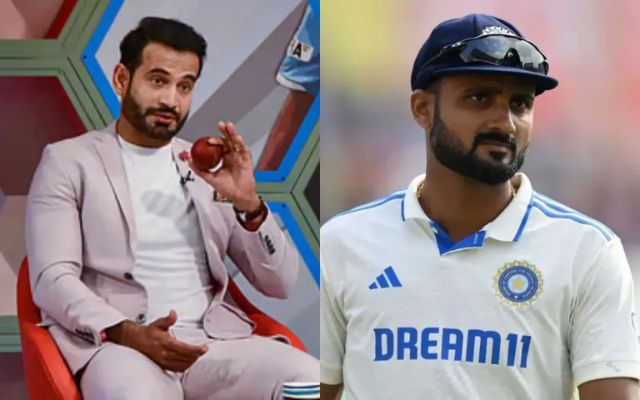 Irfan Pathan and Aakash Deep (Image Credit- Twitter X)