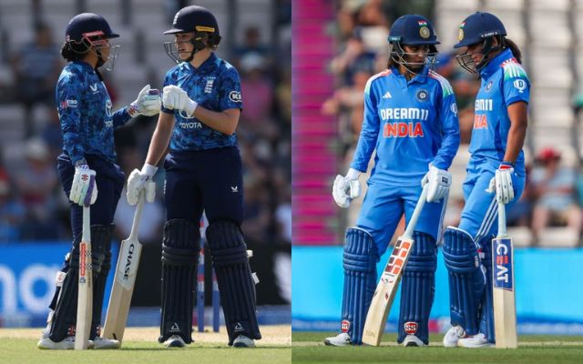 ENG W vs IND W (Image Credit- Twitter X)