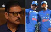 Ravi Shastri, Virat Kohali and MS Dhoni (Image Credit- Twitter X)