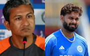 Sanjay Bangar and Rishabh Pant (image via X)