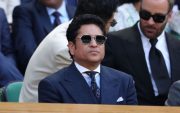 Sachin Tendulkar at Wimbledon 2025 (image via X)