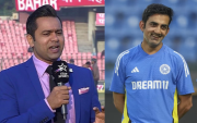 Aakash Chopra and Gautam Gambhir (image via X)