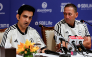 Gautam Gambhir and Ajit Agarkar (Image Credit Twitter X)