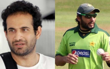 Irfan Pathan and Shahid Afridi (Image Credit Twitter X)