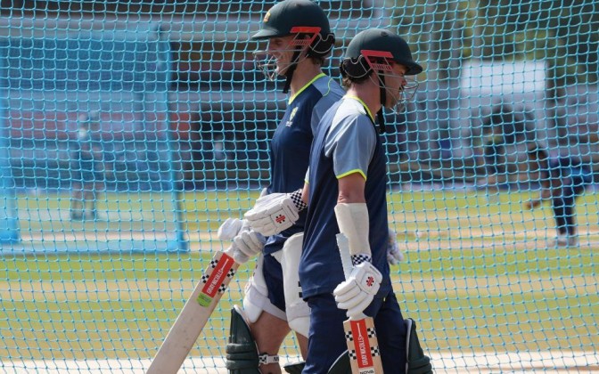 Mitchell Marsh and Travis Head