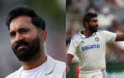 Jasprit Bumrah and Dinesh Karthik