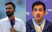 Dinesh Karthik analyses Gautam Gambhir's coaching traits (image via X)