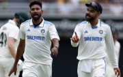 Mohammed Siraj and Virat Kohli (image via getty)