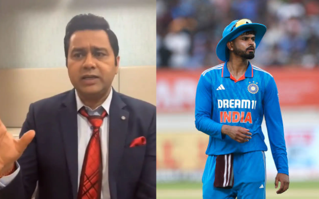 Aakash Chorpa bats for Shreyas Iyer's inclusion in India's Asia Cup squad (image via X)