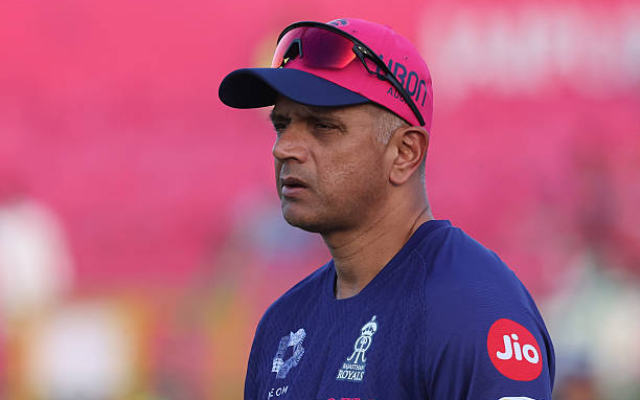 Rahul Dravid Quits As Head Coach Of Rajasthan Royals (image via getty)