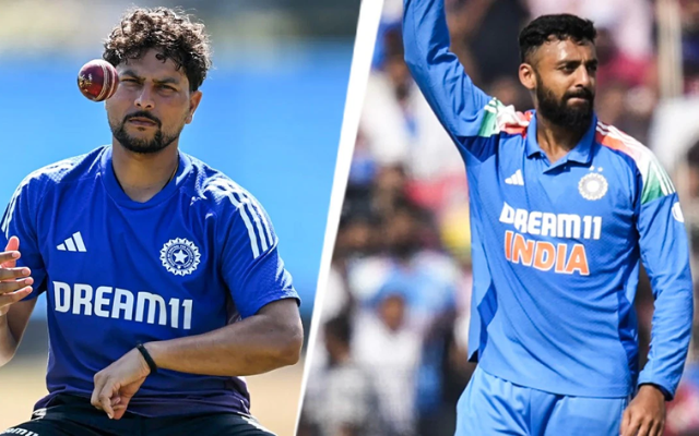 Chakaravarthy-Kuldeep (Image Credit - Twitter X)