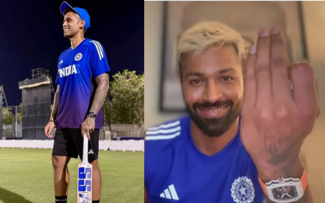 Suryakumar Yadav Hardik Pandya (Image Credit - Twitter X)