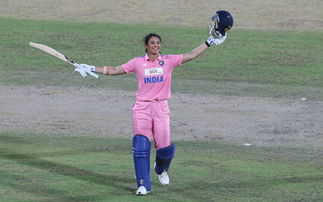 Smriti Mandhana (image via getty)