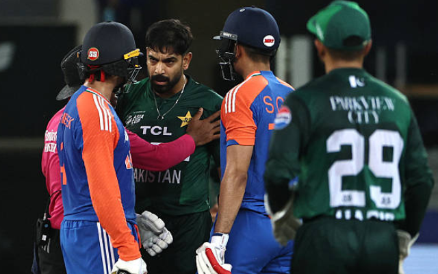 Asia Cup 2025: Shubman, Abhishek engage in war of words with Haris Rauf (image via getty)