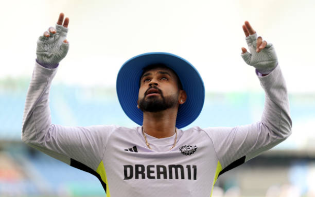 Shreyas Iyer (image via getty)