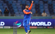 Varun Chakaravarthy becomes new No. 1 in ICC Men’s T20I (image via getty)