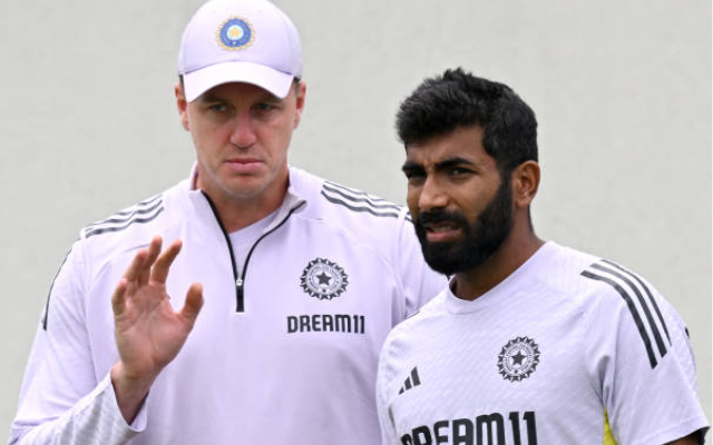 Morne Morkel and Jasprit Bumrah (image via getty)