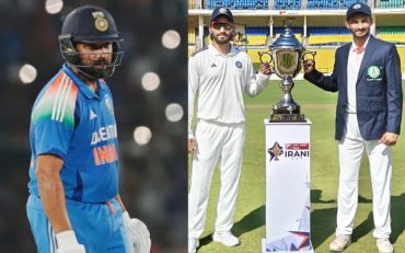Rohit Sharma, Rajat Patidar and Akshay Wadkar (Image Credit- Twitter/X)