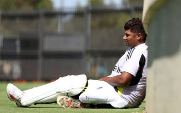 Sarfaraz Khan (image via getty)
