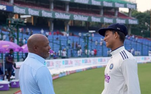 IND vs WI 2025: Brian Lara's hilarious request to Yashasvi Jaiswal (image via X)